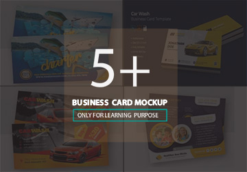 Business Card Mockup Bundle 07